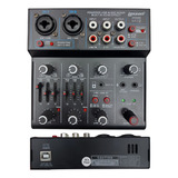 Mesa De Som Lexsen Interface Usb Pc Bluetooth Stream Mix 2