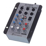 Mesa De Som Mixer Automix Ll A202r 2 Canais 12 Volts