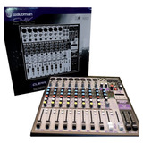 Mesa De Som Mixer Clear Pod Pro Waldman 12 Canais Cpp 12fxu