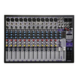 Mesa De Som Mixer Clear Pod Pro Waldman Cpp 16fxu 16 Canais