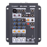 Mesa De Som Mixer Starmix 402 Com 4 Canais Ll Audio