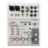 Mesa De Som Mixer Yamaha Ag06mk2 Analogica Interface White