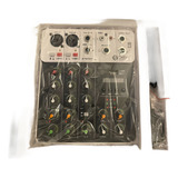Mesa De Som Profissional Ikge V4 v8 Interface De Áudio Mixer
