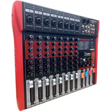 Mesa De Som Soundvoice 8c Mr802 Rubi Interface E Efeito