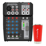 Mesa De Som Stm0803 Automotivo 3 Canais Stetsom 4 Eq Band