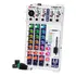 Mesa De Som Taramps T0504 Multicolor Stereo Com Efeito Estéreo E Rgb 5 Canais De Entrada 12v 92 Efeitos Led Multicolor T 0504 Mixer Equalizador Som Automotivo Digital Profissional Com Efeito Sonoro