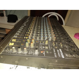 Mesa De Som Wattson Amplificada 16 Canais Efeitos Ambw 16efp