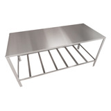 Mesa De Tosa Petshop Banho E Tosa Não Regulável Inox 304