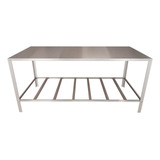 Mesa De Tosa Petshop Banho E Tosa Não Regulável Inox
