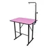 Mesa De Tosa Sem Prateleira Rosa Com Girafa Pet Shop