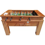 Mesa De Totó Pebolim Comercial madeira Maciça 