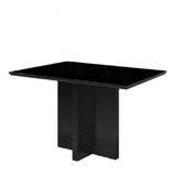 Mesa De Vidro Preta