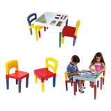 Mesa Didática Infantil Com 2 Cadeiras