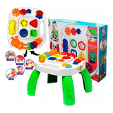 Mesa Didática Infantil Play Time Para Bebê Mesinha Educativa