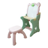 Mesa Didática Pintura E Escrever 2x1 Vira Lousa Educativa