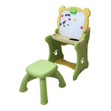 Mesa Didática Pintura E Escrever 2x1 Vira Lousa Educativa
