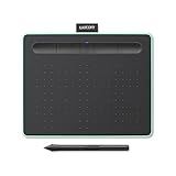 Mesa Digitalizadora Wacom Bluetooth Pequena Intuos Criativa - CTL4100WLE0- Verde E Preta- Pequeno