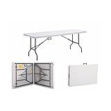 Mesa Dobravel 1 80m Lifetoyou Portatil Versatil Ideal Para Espaços Pequenos