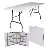 Mesa Dobravel Vira Maleta Com Alça Portatil 1 80m Churrasco