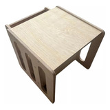 Mesa E Cadeira Cubo