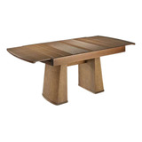Mesa Elástica De Jantar Ilhabela 1 62 Tampo Madeira