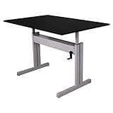 Mesa Ergonômica Com Tampo Simples 120X80 Cinza Wp Connect