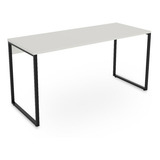 Mesa Escritório Reta 150cm Branco