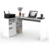 Mesa Escrivaninha Durango Luxo Formato 2 Em 1 Premium