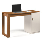 Mesa Escrivaninha Paris Rofemar Moveis Industrial Paris Para Trabalho Estudos Branco Off