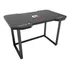 Mesa Gamer Vickers Fortrek G Vermelho Borda 27mm Até 150kg Cor Preto