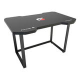 Mesa Gamer Vickers Fortrek G Vermelho Borda 27mm Até 150kg Cor Preto