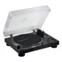 Mesa Giratória Profissional At-lp120xbt-usb-bk Audio Technica. Cor: Preto