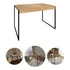 Mesa Industrial Econo 120cm Estilo P  Escritório Mdp E Metal