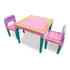 Mesa Infantil 2 Cadeira Educativa Para Crianças Menina