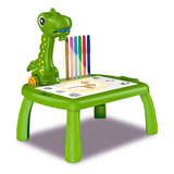 Mesa Infantil Projetora De Desenhos Dinossauro Zoop Toys