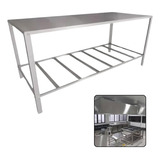Mesa Inox 120cm 2