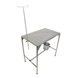 Mesa Inox 304 Atendimento Veterinaria Cirurgica Balde Sorox