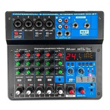 Mesa Interface 6 Canais Dsp 24 Efeitos Processador Arm
