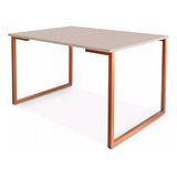 Mesa Jantar Estilo Industrial 120x0 80 Para 4 Lugares Mobigu