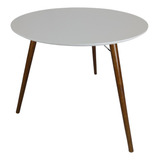 Mesa Jantar Redonda 60cm 3 Pe Palito Sala Cozinha Suporte