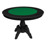Mesa Jogos Montreal Com Gavetas Preto Fosco   Gran Belo