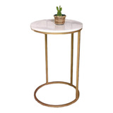 Mesa Lateral Luxo Decorativa Sala Estar Recepçao Gourmet