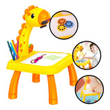 Mesa Lousa Mágica Infantil Projetor Imagens Mesa Projetora