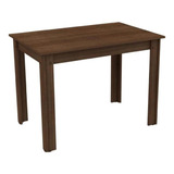 Mesa Madesa Retangular Tampo De Madeira 5258 Rustic