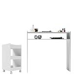 Mesa Manicure Carrinho Auxiliar 100 MDF