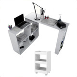 Mesa Manicure Carrinho Auxiliar Mega Oferta 100 Mdf