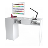 Mesa Manicure Sugnails Compacta Com Coletor Brinde Premium