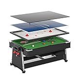 Mesa Multijogos 4 Em 1 Ping Pong Bilhar E Air Hockey Winmax