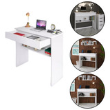 Mesa Multiuso Para Computador Escritório Sala Com 1 Gaveta