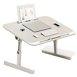 Mesa Notebook Portátil Ajustável Dobrável Cama Sofá Alumínio